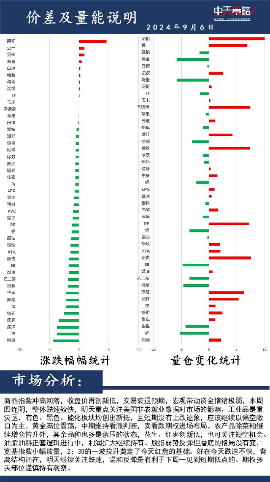 中天策略:9月6日市场分析