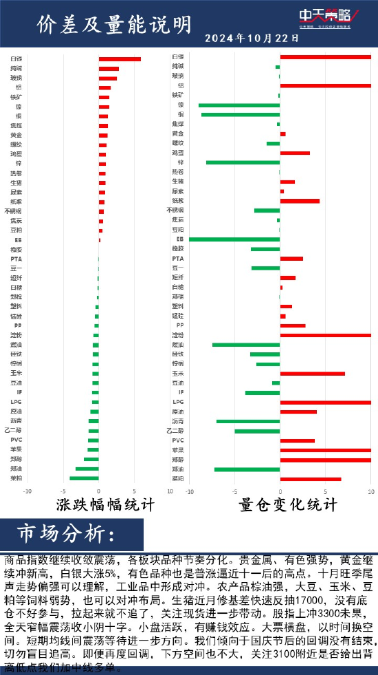 中天策略:10月22日市场分析